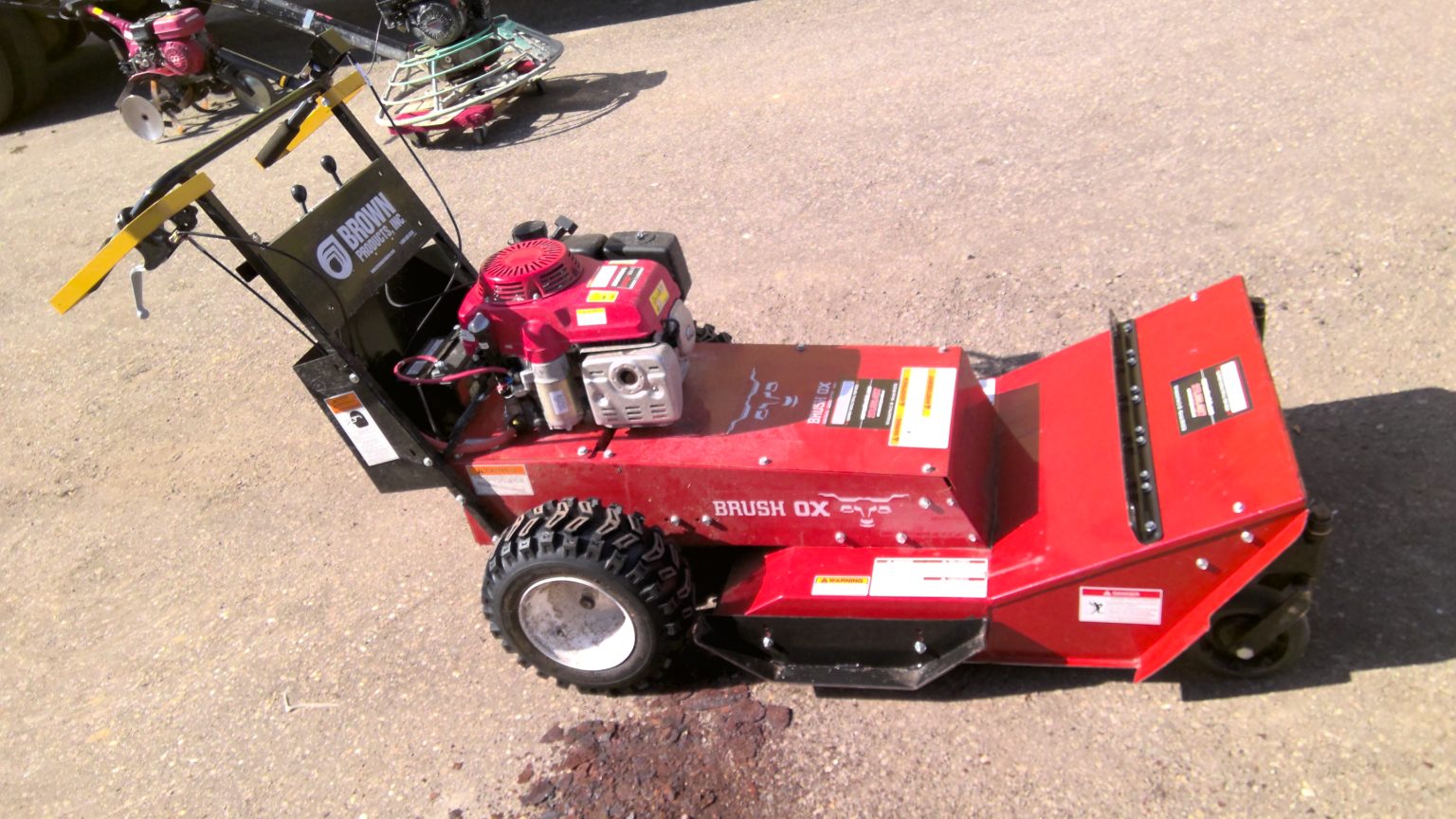 High Wheel Brush/Weed Mower Warroad Rentals