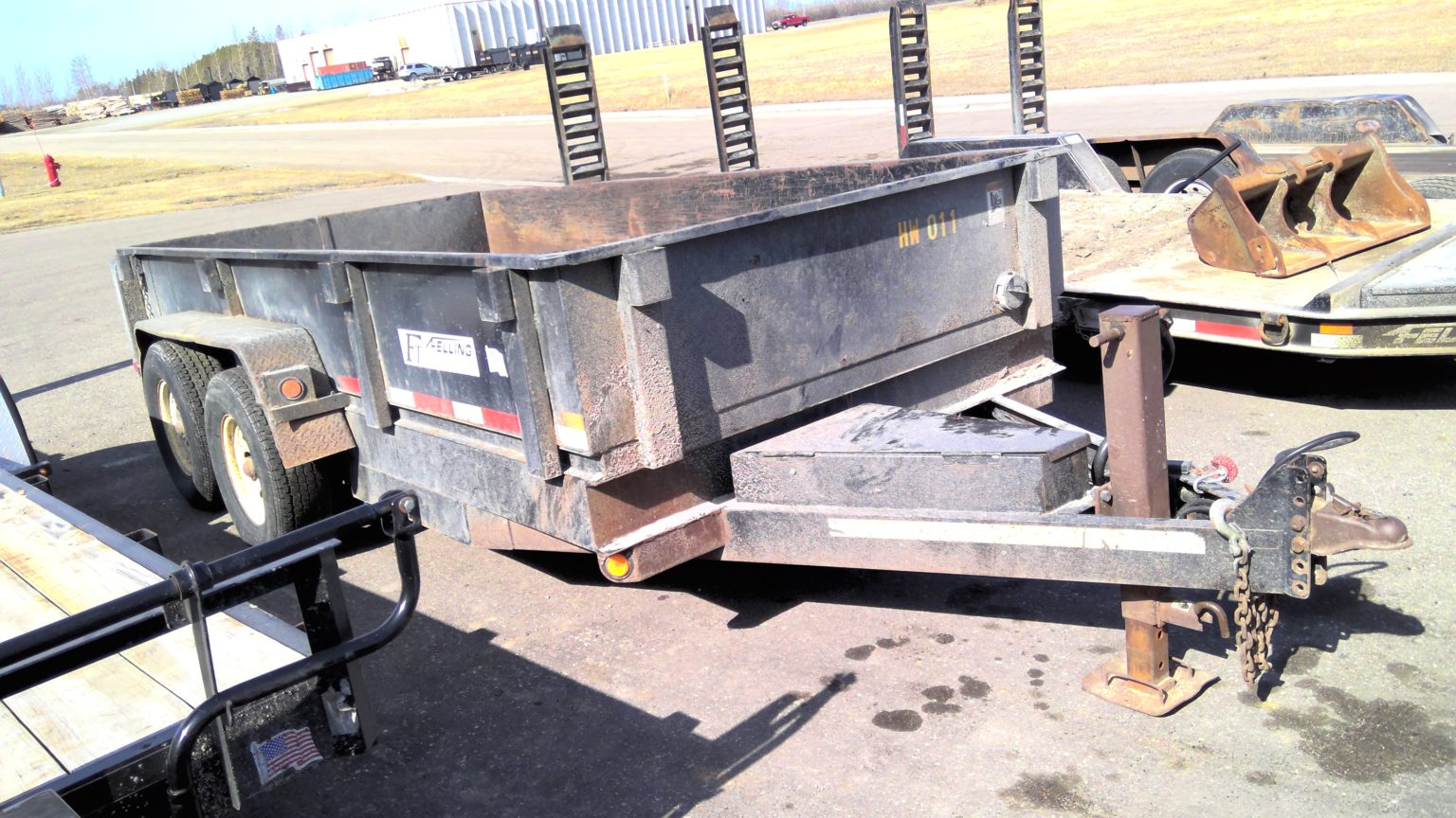 Tandem Dump Trailer Warroad Rentals