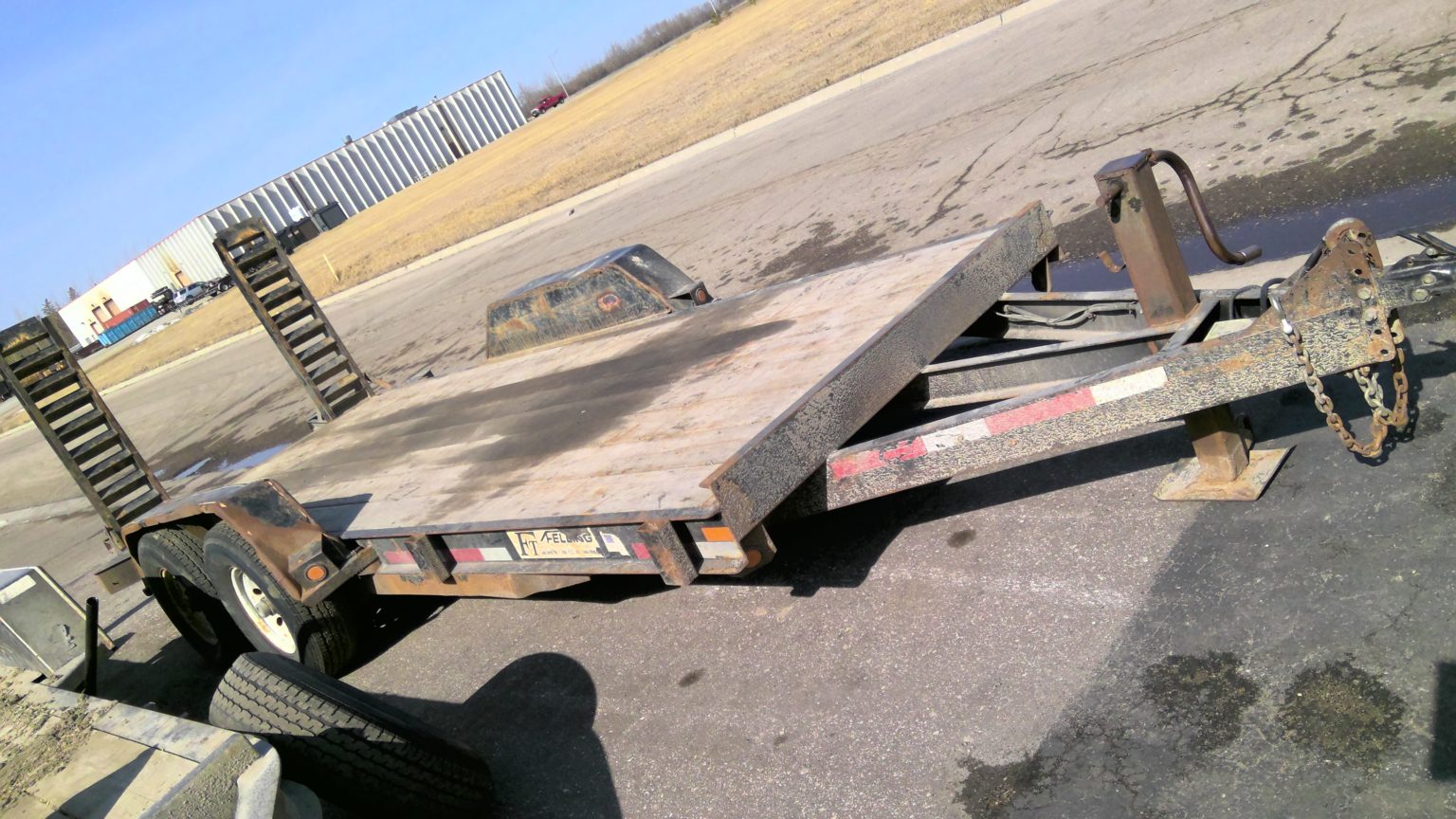 Tandem Equipment Trailer Warroad Rentals